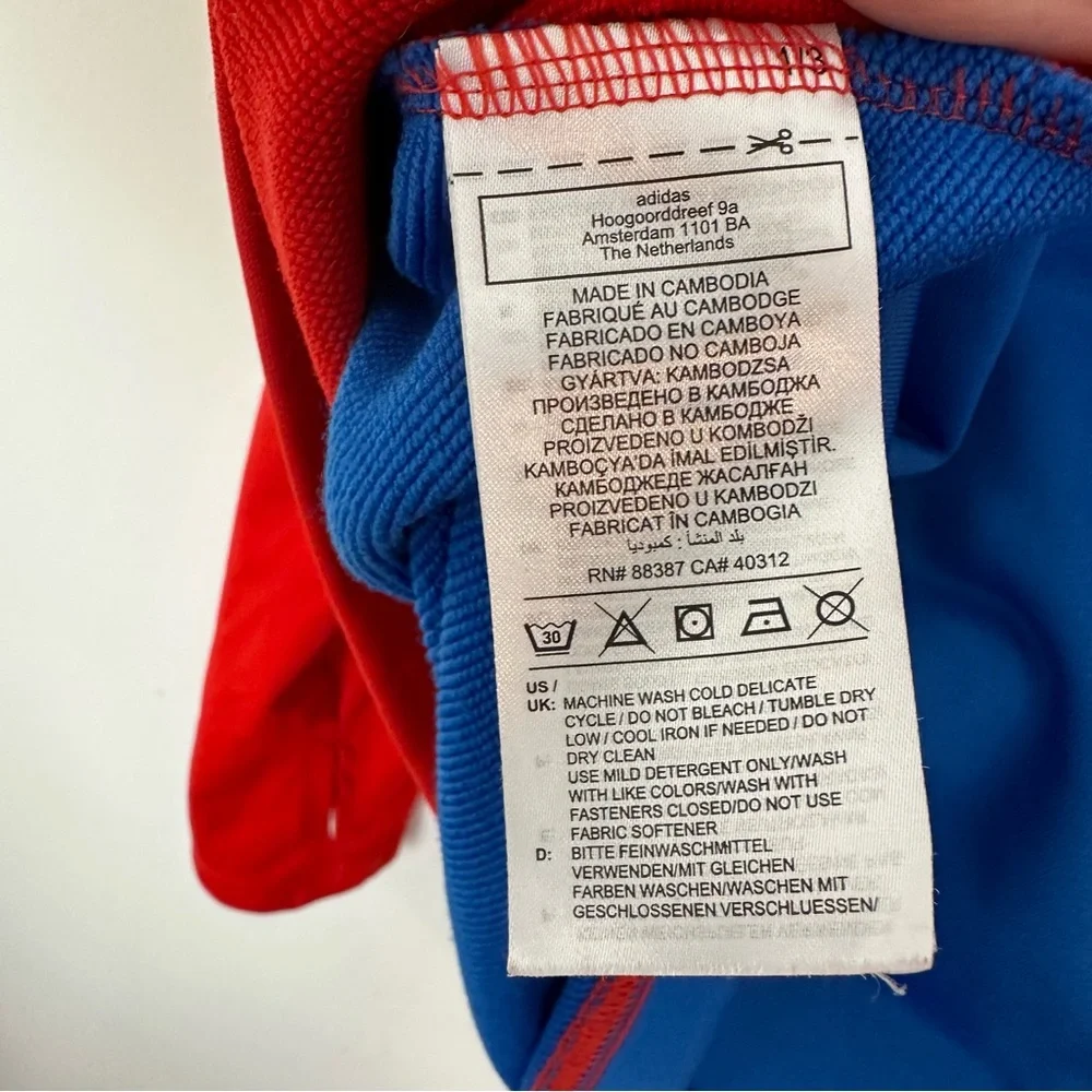 Adidas Bayern Munich 1/4 Zip Top Long Sleeve 2022-23 - Picture 8 of 8